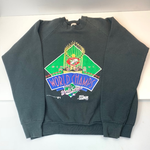 Salem Sportswear Other - 90s Cincinnati Reds World Series Sweater Size XXL